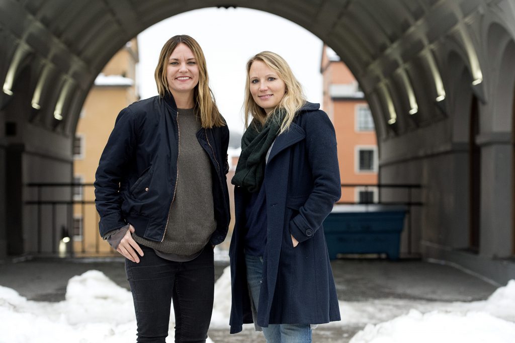 Jenny Modin och Lisa Edwinsson. Foto: Niklas Larsson/Bildbyrån